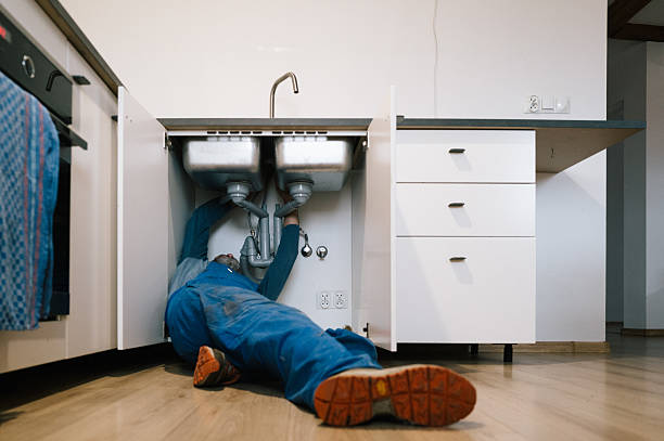 Professional Drain Cleaning technician working in Eudora, KS